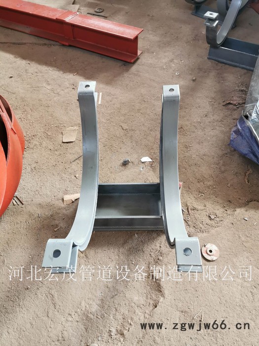 宏茂Z4型管夹导向支座 管道导向管托 热力管道导向管托 规格齐全图3