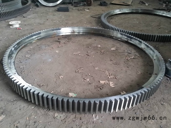 Φ1.2米滚筒烘干机齿圈 滚圈/光圈 小齿轮 托轮 支架 减速机图3