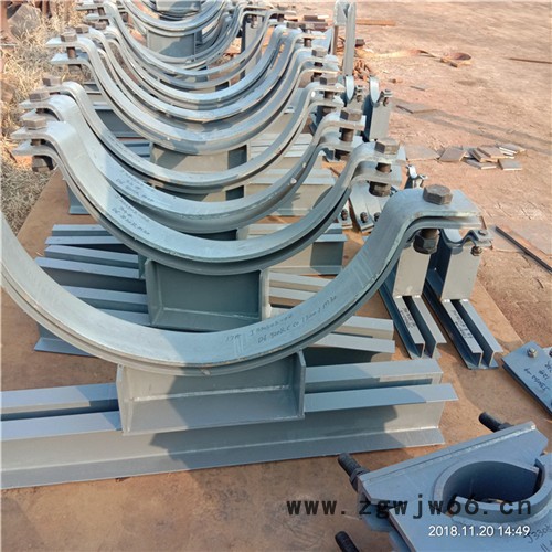 齐鑫D14 横担弹簧用管夹管座图5