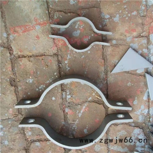 齐鑫D14 横担弹簧用管夹管座图2