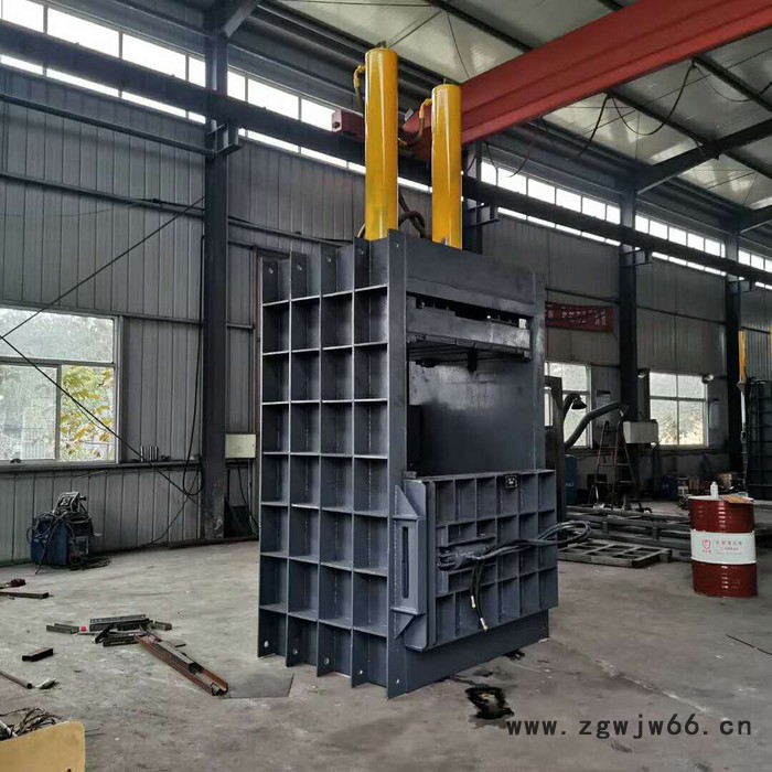 全自动360吨立式液压打包机 全钢板打包机 液压打包机铝合金压块机图8