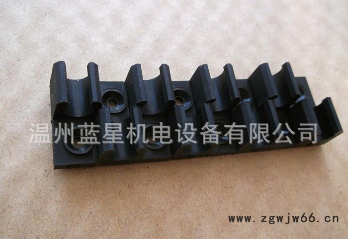 塑料管夹/油管夹/气管管夹/多管卡座TM-08-08G排8根图2