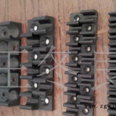 塑料管夹/油管夹/气管管夹/多管卡座TM-08-08G排8根