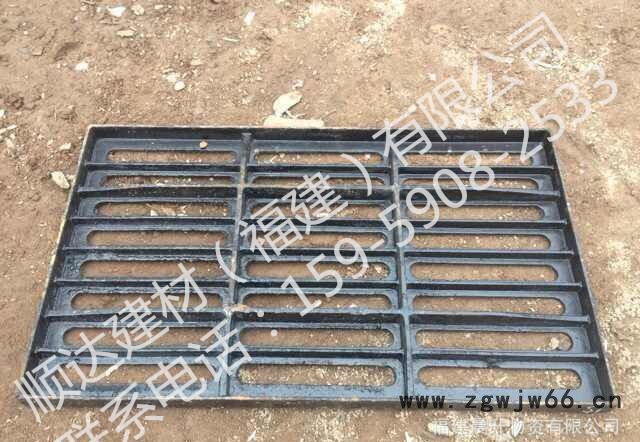 铸铁沟盖板400*600 铸铁排水沟盖板 球墨铸铁沟盖 球墨井盖 铸铁雨水图3