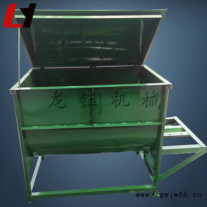 卧式螺旋混料机 高效复合混料机 两相电滚筒混合机图2