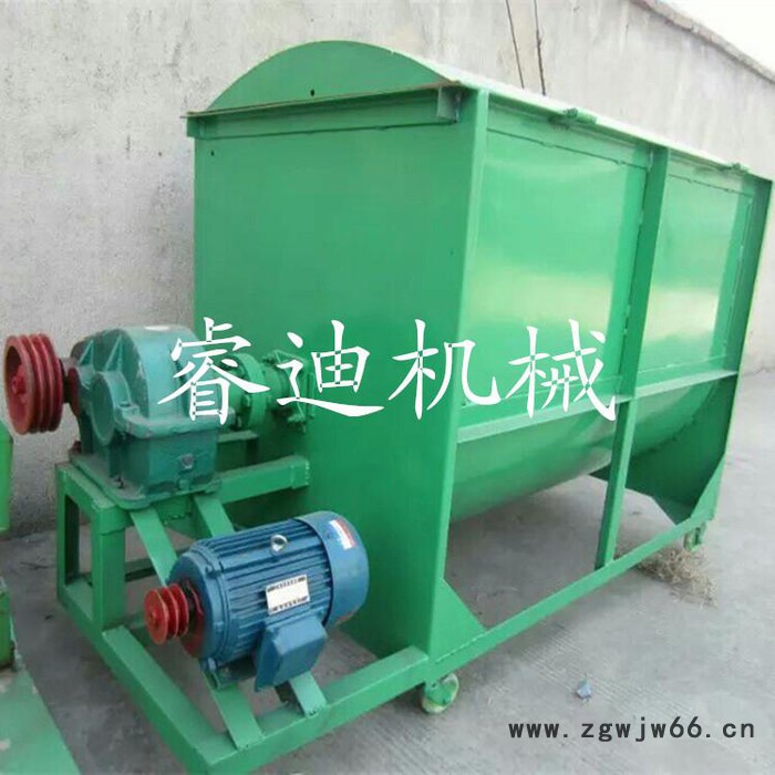 小型饲草饲料搅拌机卧式滚筒饲料搅拌混合机图3