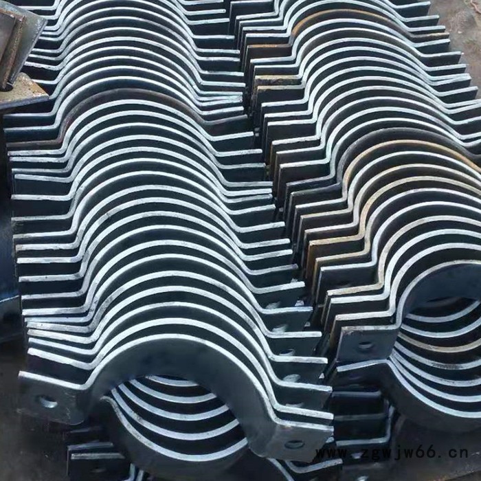 瑞鑫恒通 口碑厂家 电厂配件 抱箍  管夹 U型管夹DN150*3图8