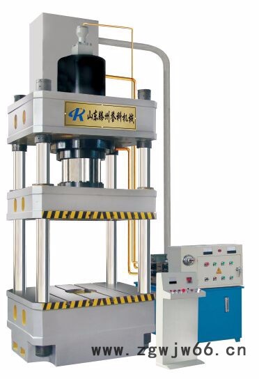 **树脂井盖成型四柱液压机 砂轮成型液压机 250吨四柱液压机 液压机床图2