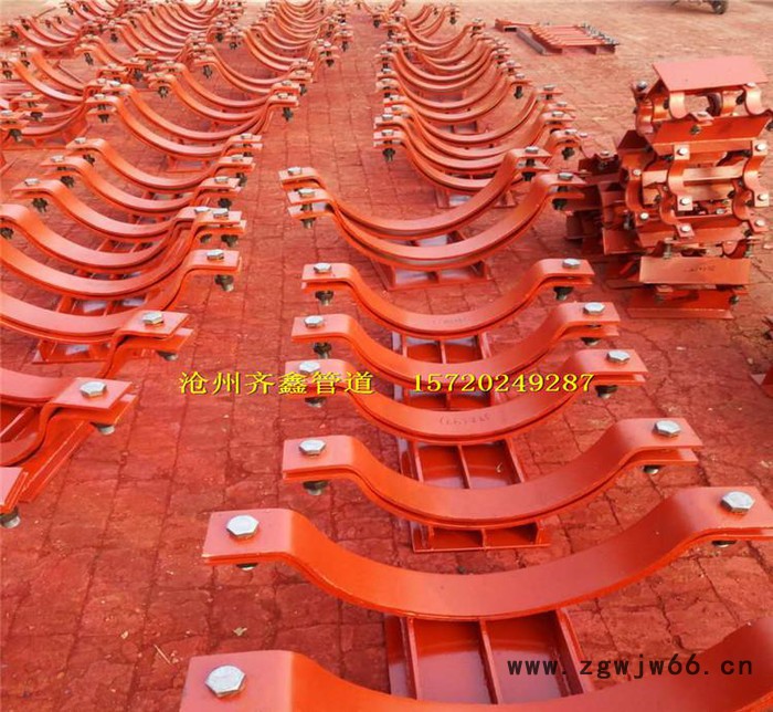 齐鑫支座装置、管夹固定支座、立管支座、导向支座图3