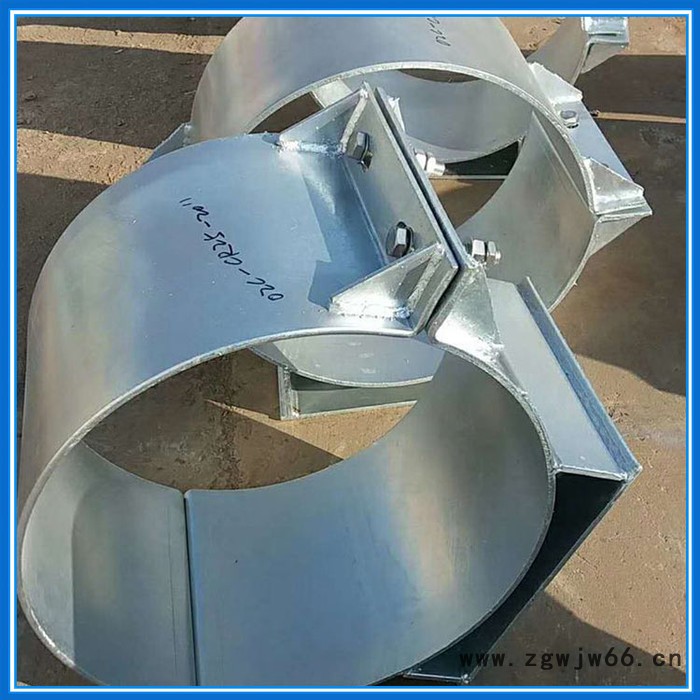 宇正定做管道保冷管托 J9管夹保冷管托图3