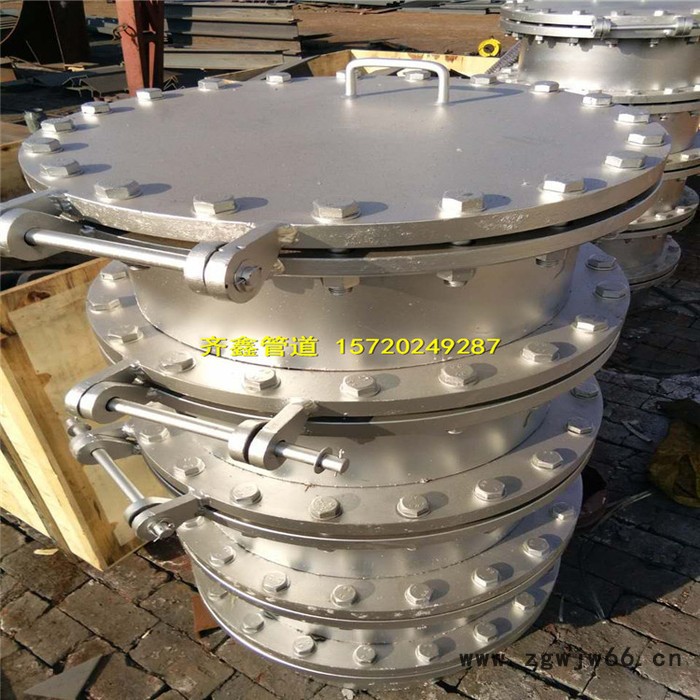 直销带芯人孔，保温岩棉定制人孔，管夹支座图2