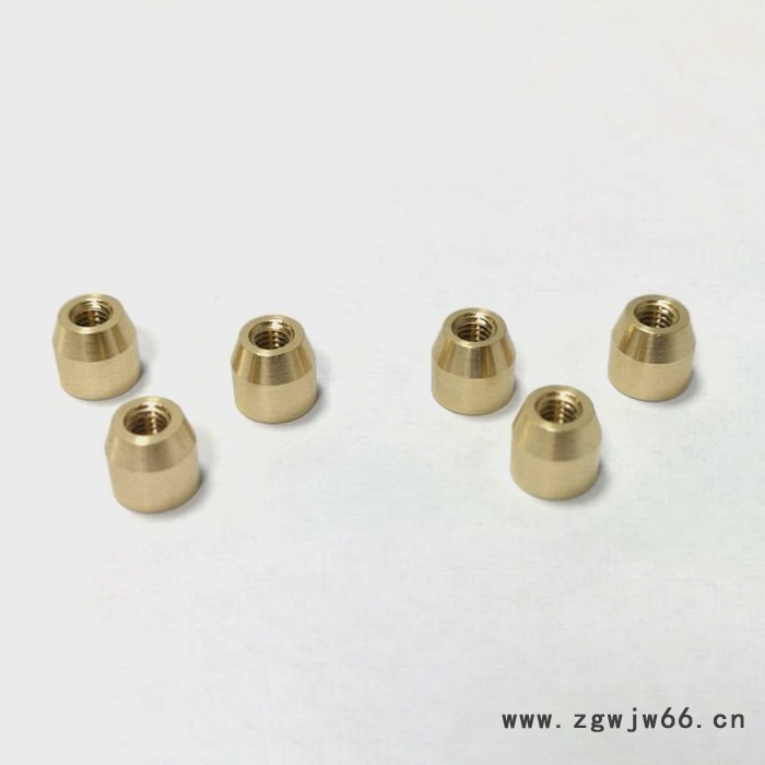 **非标铜紧固件厂家 铜导轨铜管夹螺母 茂名高压管铜螺帽配件 铜螺母 定制螺帽图5
