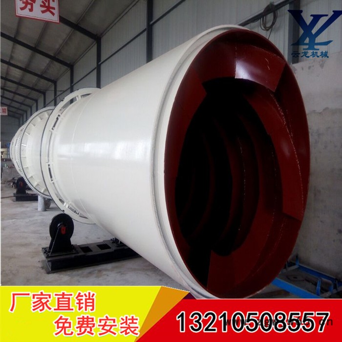 祥云龙 YLHG1.6*16 鸡粪烘干机  有机肥烘干机  滚筒烘干机图4