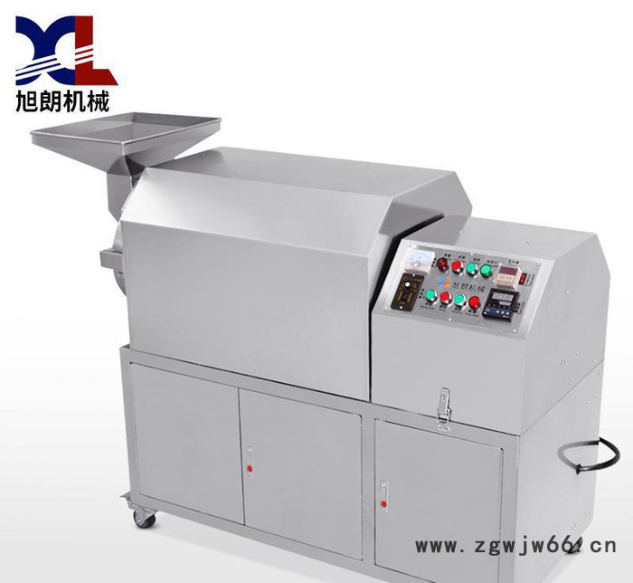 旭朗炒货机全自动炒瓜子机板栗机节能王小型商用多功能燃气滚筒式图3