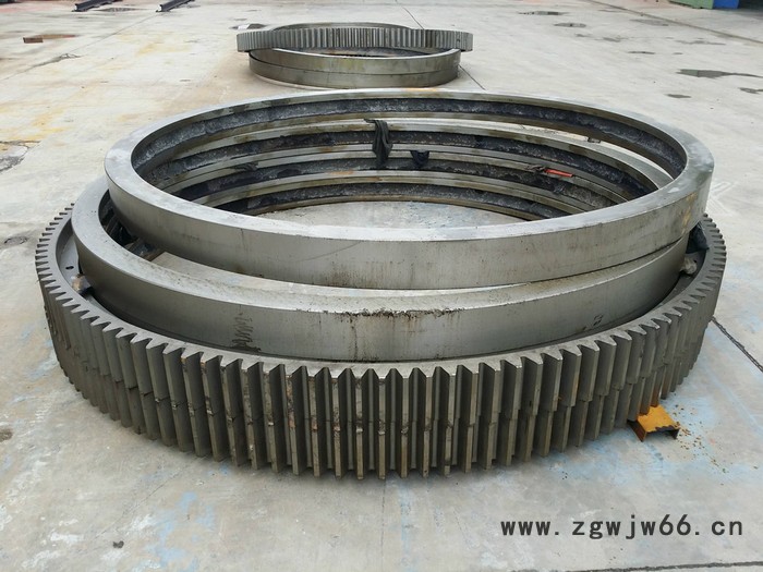 金滩 Φ2.0米滚筒烘干机齿圈 跑带 小齿轮 托轮 支架图3