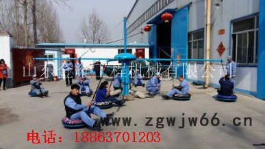 雪地游乐转转 雪地漂移车 游乐设备生产厂家 雪地滚筒图4