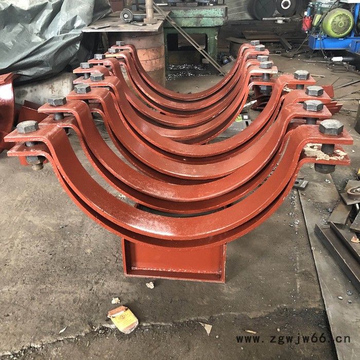 导向管托厂家 Z4管夹导向支座 Z6焊接导向支座 热力管道导向支架图2