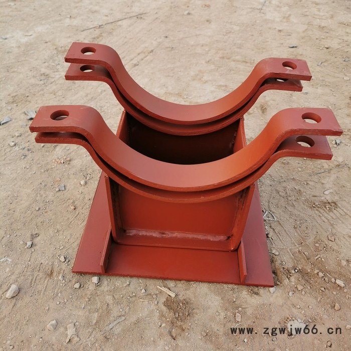 导向管托厂家 Z4管夹导向支座 Z6焊接导向支座 热力管道导向支架图5