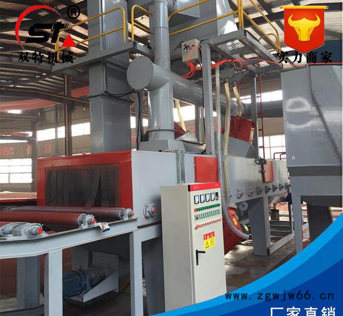 方管镜面抛光除锈机 圆钢抛光除锈机 滚筒除锈机 直销图2