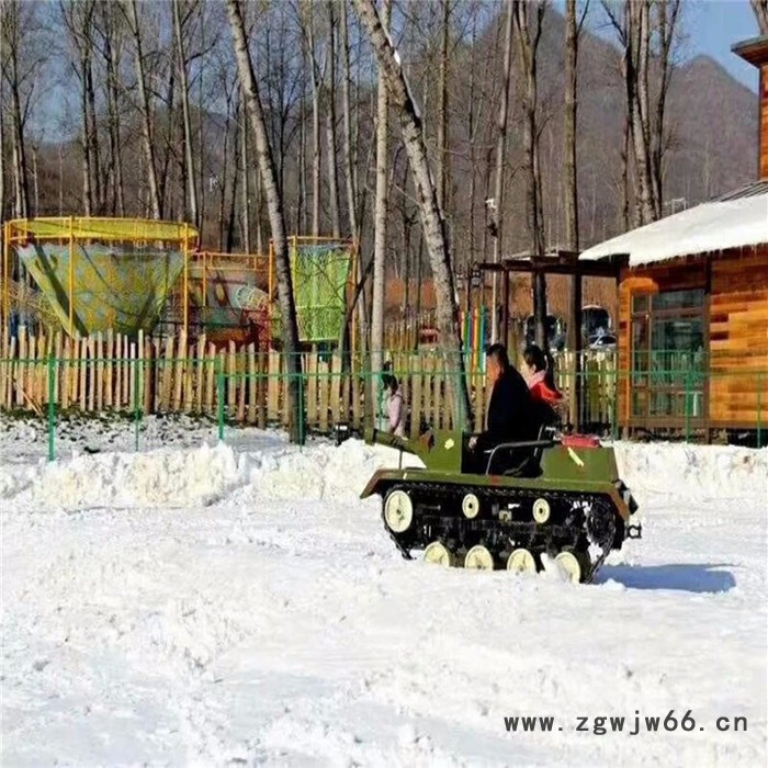 山东瀚雪新款卡丁车 农夫吉普 冰上碰碰车 雪地滚筒图3