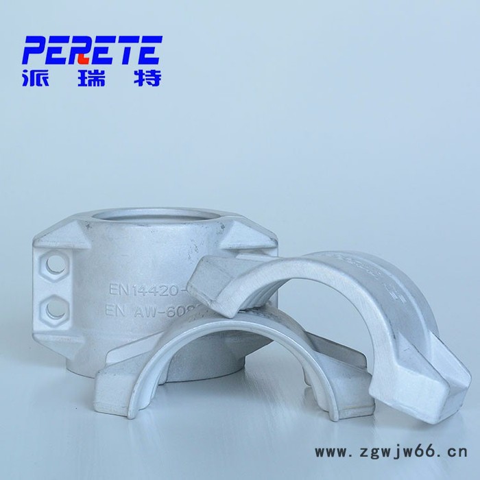 EN14420-3标准铝合金安全卡 铝合金安全抱箍 液压管夹固定夹图4
