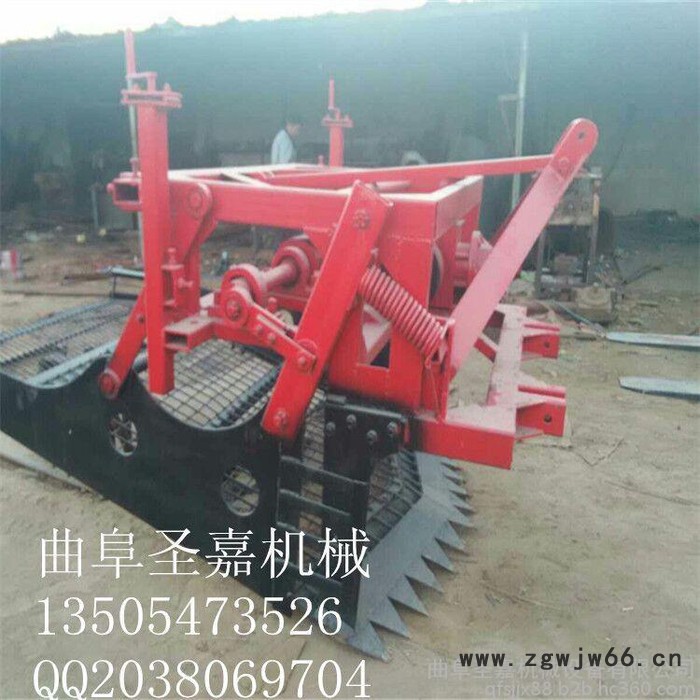 加深型药材挖掘机参数 浙江元胡滚筒式药材收获机厂家