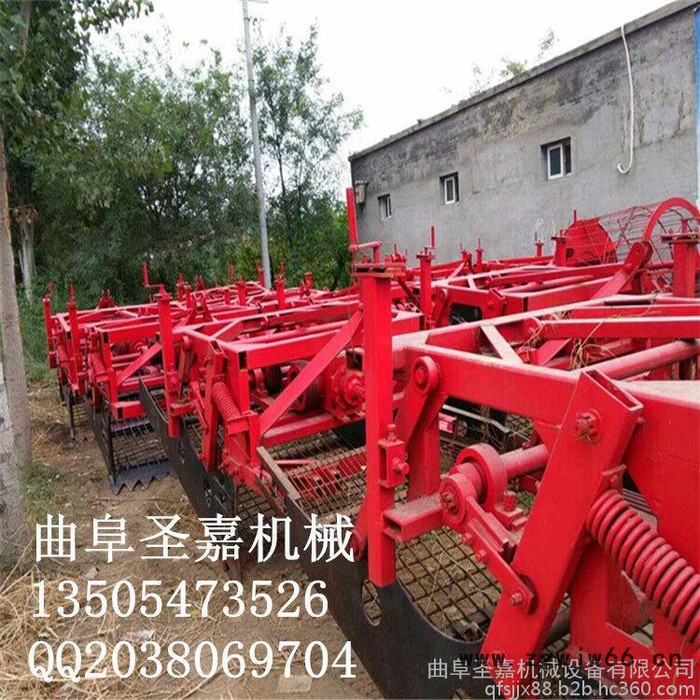 加深型药材挖掘机参数 浙江元胡滚筒式药材收获机厂家图6