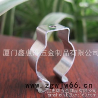 鑫惠雄TP03 吸顶灯环形灯管夹 不锈钢浸塑片弹簧 支架 T8卡扣 厂家定做