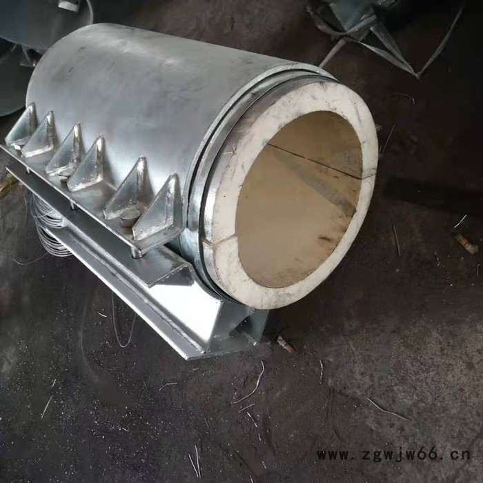 志昂生产定制固定式隔热管托 蒸汽管托  隔热滑动    管道管夹   固定管托图2