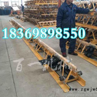 代替滚筒新型山东百一机械混凝土整平机 框架式振动梁