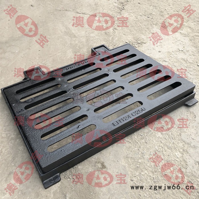 球墨铸铁雨水篦子400*600窨井盖方形排水沟盖板地下车库雨水井漏水盖板图2