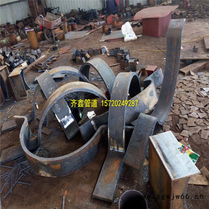 管夹标号长管夹D1A.355H 合金管道相对应的温度550℃，图2