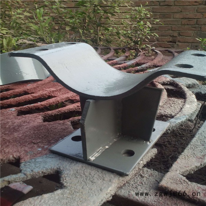 齐鑫J7-5 高压减振管托 保冷管托  H型管夹型管托 HG/T21629标准 规格齐全图4