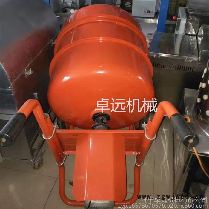 建筑工地电动搅拌机 滚筒砂石浆混合搅拌机图4