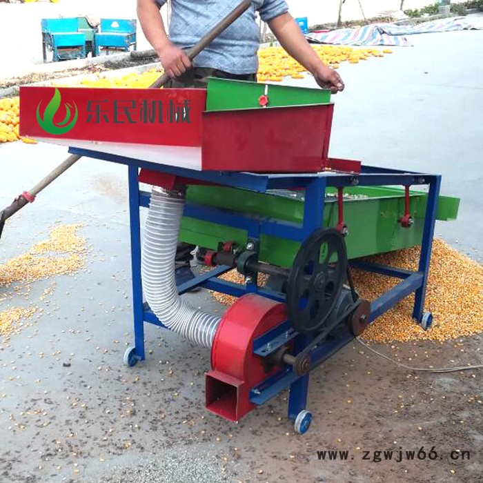 山东振动筛/玉米振动筛清选机/碎石清理滚筒振动筛图8