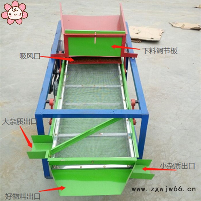 山东振动筛/玉米振动筛清选机/碎石清理滚筒振动筛图6