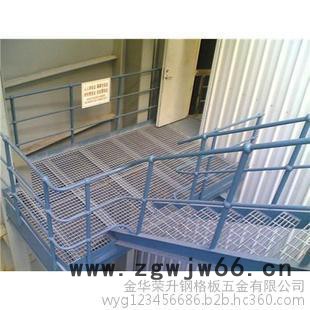 不锈钢钢格板热镀锌格栅板排水沟盖板钢梯踏步板窑井盖格栅栏杆图2