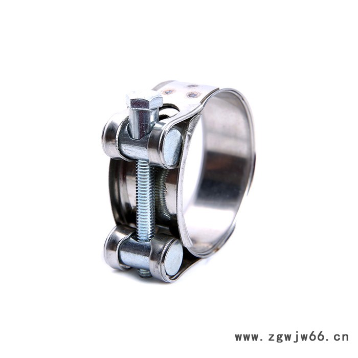 喉箍 碳钢镀锌强力卡箍单头实心管卡固定 通信抱箍 胶管管夹图2