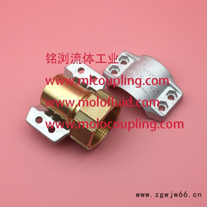 MOLOFLUID安全管夹 铝合金管夹图2