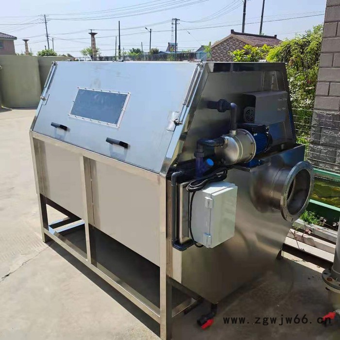 污水处理微滤机 滚筒过滤机 旋转式微滤机 水产养殖过滤机图2