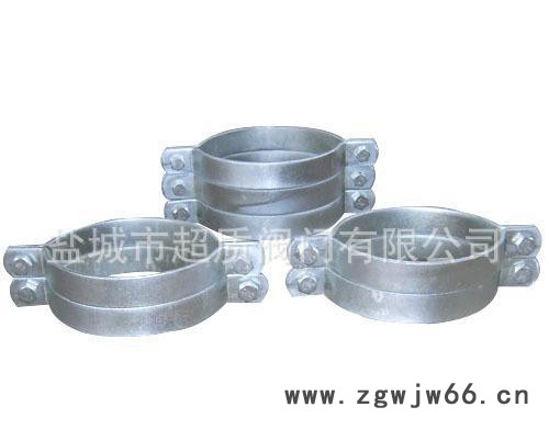 化工标准 A5双螺栓管夹 碳钢管夹 不锈钢管夹图2