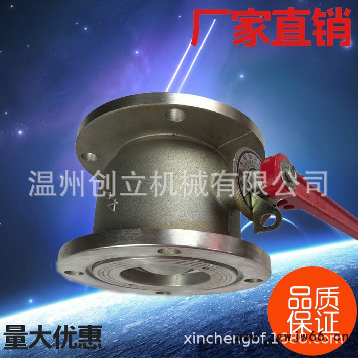 生产不锈钢圆法兰直通卫生级球阀质量保证量大优惠图3