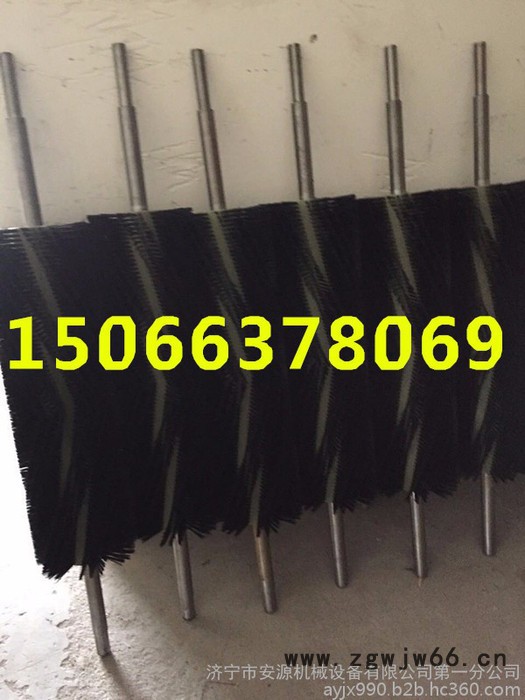 直销尼龙毛刷辊 工业毛刷辊 滚筒   去尘清洗刷图2