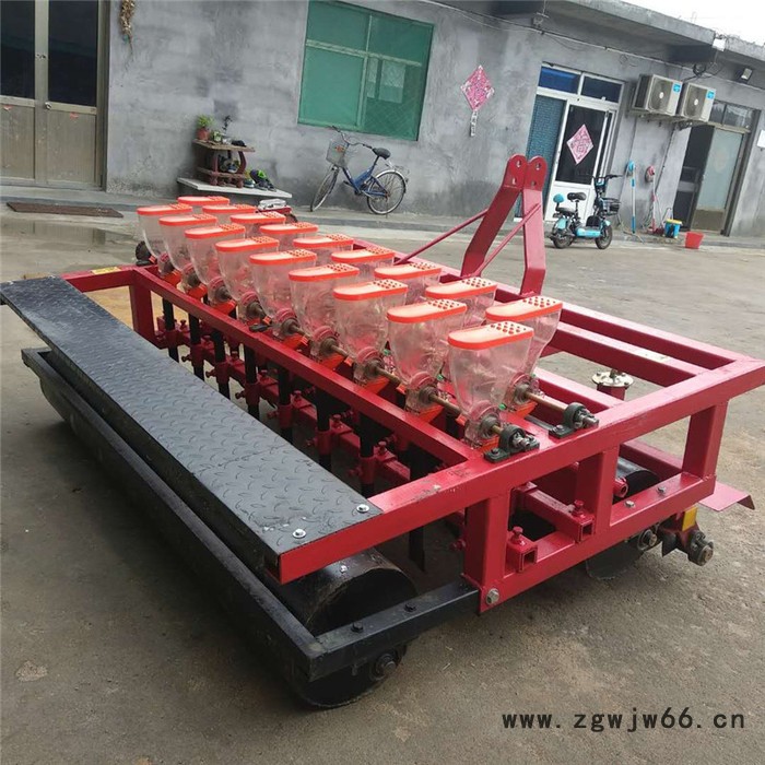 滚筒宽1米汽油自走式播种机 连续作业两行农作物播种机图4