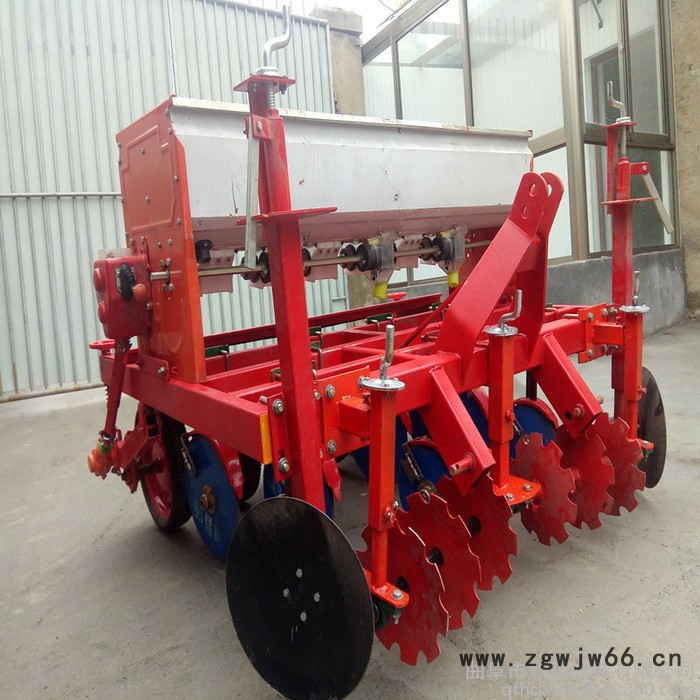 滚筒宽1米汽油自走式播种机 连续作业两行农作物播种机图5