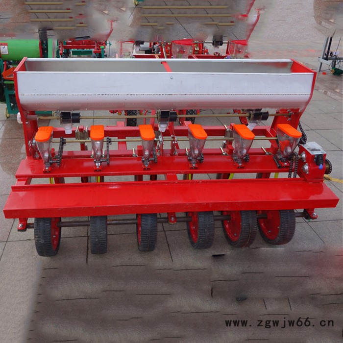 滚筒宽1米汽油自走式播种机 连续作业两行农作物播种机图8