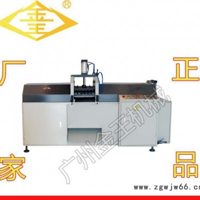直销V型口专业切割设备 双头45度V字口框料V型锯配滚筒送料架