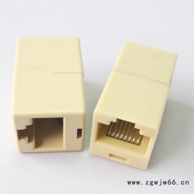 供应兴伸展电子8C迷你网络直通/8P8C/米黄色RJ45连接器网络插座/网络接口母座/网络直通头/mini USB
