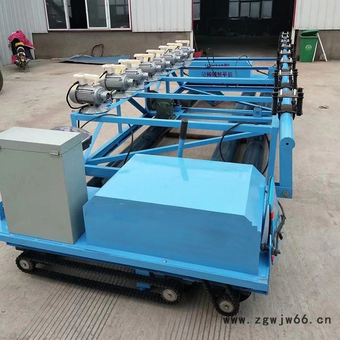 永晟YS-600 框架电动摊铺机 三辊轴摊铺机 混凝土滚筒式三轴一次成型摊铺机图8