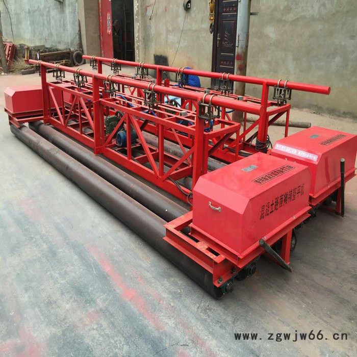 永晟YS-600 框架电动摊铺机 三辊轴摊铺机 混凝土滚筒式三轴一次成型摊铺机图3